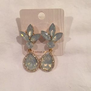 Blue earrings